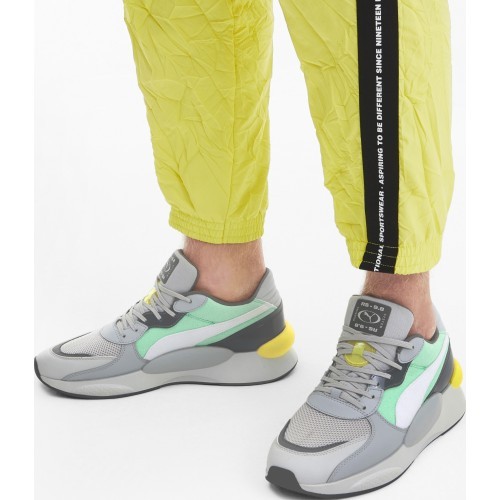 Кроссовки Puma RS 9.8 Fresh, серо-зелёно-жёлтые, 371571 03