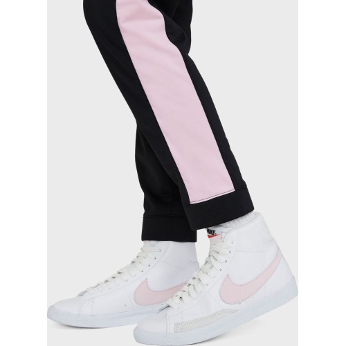 Nike U NSW Poly Wvn Ovrly Girls' Tracksuit Pink Black CU9202 013