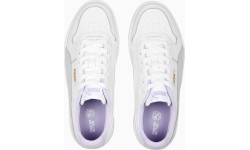 Puma Carina Street Women's Shoes White Olive 389390 07