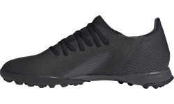 Мужские тренировочные кроссовки Adidas X Ghosted.3 TF, чёрные EH2835