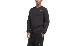 Reebok vīriešu džemperis Ri Fleece Crew Black
