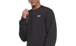 Reebok vīriešu džemperis Ri Fleece Crew Black