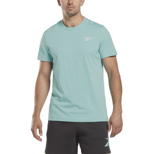 Мужская футболка Reebok Ri Left Chest Logo, синяя HH8310