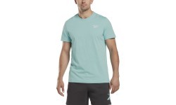 Мужская футболка Reebok Ri Left Chest Logo, синяя HH8310
