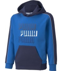 Толстовка для подростков Puma Alpha Hoodie FL Blue 589275 63
