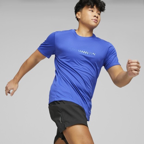Мужская футболка Puma Run Favorite Tee Royal Blue 523387 92
