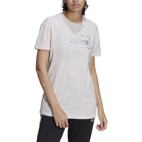 Adidas W Fl Bx G Tee Women's T-Shirt, Pink HC5569