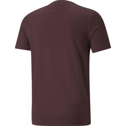 Puma Ess Logo Tee vīriešu T-krekls, bordo