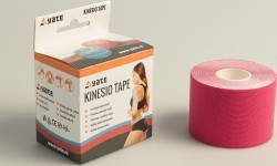 Кинезиологический коврик Yate Pink, 5x500 см