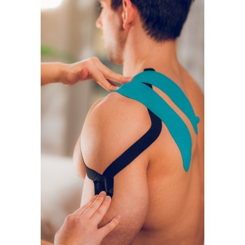 Кинезиологический коврик Yate Pink, 5x500 см