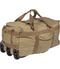 COYOTE COMBAT DUFFLE BAG WITH WHEEL