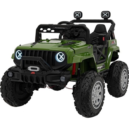 Электромобиль OFF ROAD Speed, зелёный
