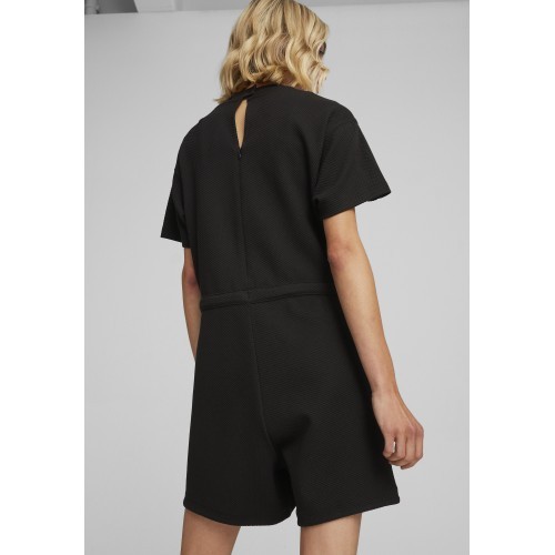 Женский спортивный комбинезон Puma Her Short Jumpsuit чёрный 677891 01