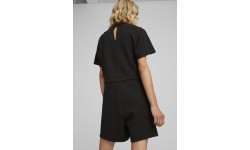 Женский спортивный комбинезон Puma Her Short Jumpsuit чёрный 677891 01