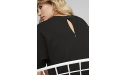 Puma sieviešu sporta kombinezons Her Short Jumpsuit melns 677891 01