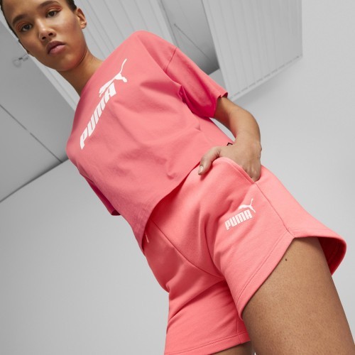 Puma Ess 5" High Waist sieviešu šorti, rozā 848339 50