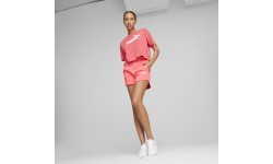 Puma Ess 5" High Waist sieviešu šorti, rozā 848339 50