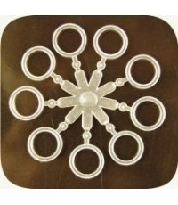 Extra karpu ēsmas fiksatori, 8,5 mm, 18 gab.