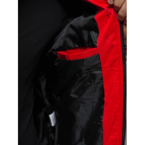 J.Style Men's Jacket Red 84M3011-270