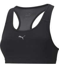 Puma Mid Impact Women's Sports Bra Black 520305 01
