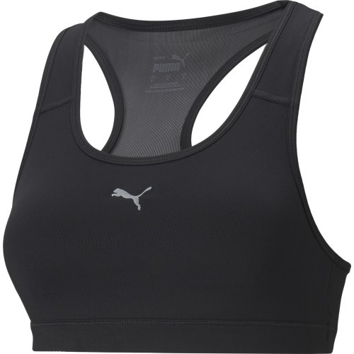 Puma Mid Impact sporta krūšturis sievietēm, melns 520305 01