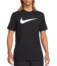 Nike NSW Tee Icon Swoosh vīriešu T-krekls, melns DC5094 010