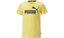 Puma ESS Logo Tee Junior T-Shirt Yellow 586960 43