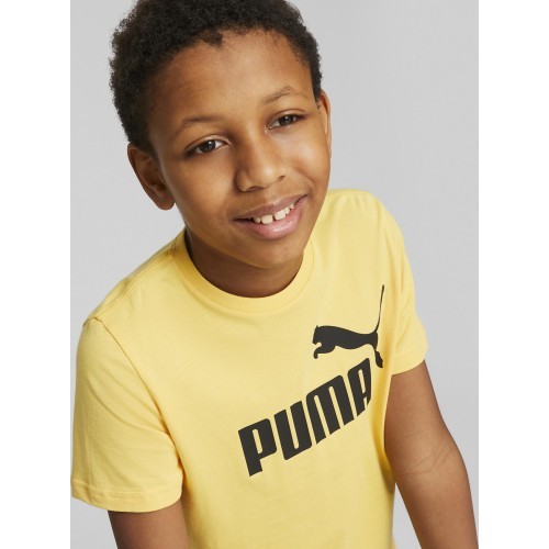 Puma ESS Logo Tee Junior T-Shirt Yellow 586960 43