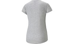 Puma RTG Heather Logo Tee Women's Shirt Grey 586455 04