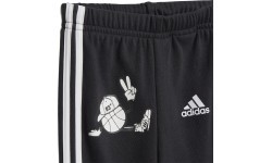 Adidas Kids Tracksuit I Grap Fz Hd Ft1 Grey Black GE0015