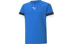 Футболка Puma для подростков TeamRise Jersey Jr Blue Black White 704938 02