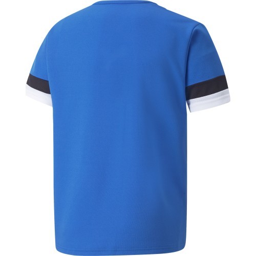 Puma T-krekls jauniešiem TeamRise Jersey Jr Blue Black White 704938 02