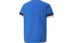 Puma T-krekls jauniešiem TeamRise Jersey Jr Blue Black White 704938 02