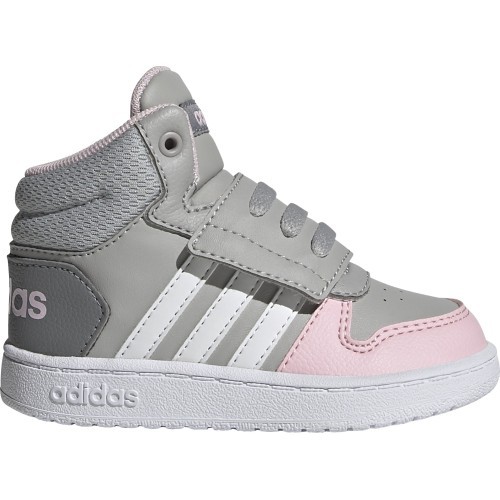 Adidas Hoops Mid 2.0 I Kids' Shoes Grey Pink GZ7779