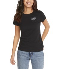 Puma Ess+ Embroidery Women's Blouse Black 848331 01