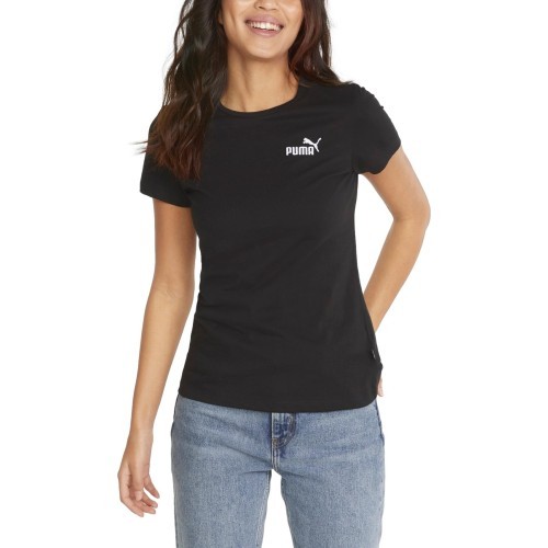 Puma Ess+ Embroidery sieviešu blūze, melna, 848331 01