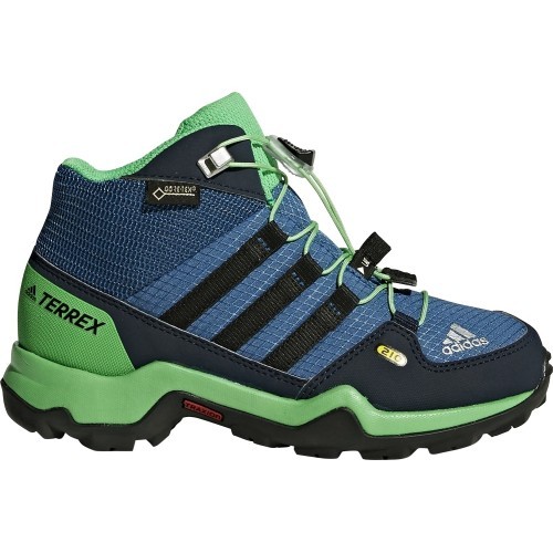 Adidas Terrex Mid GTX K bērnu apavi, zili zaļi, BB1953