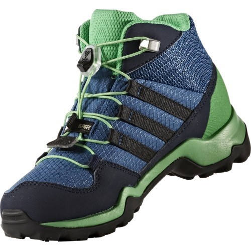 Adidas Terrex Mid GTX K bērnu apavi, zili zaļi, BB1953
