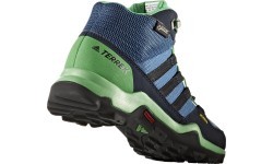Adidas Terrex Mid GTX K bērnu apavi, zili zaļi, BB1953