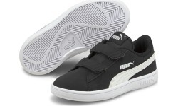 Puma Smash V2 Buck bērnu apavi, melni, 365183 34