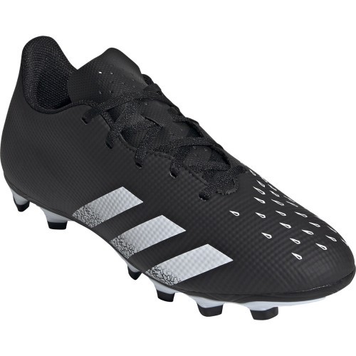 Мужские футбольные бутсы Adidas Predator Freak 4.FXG чёрные FY1040