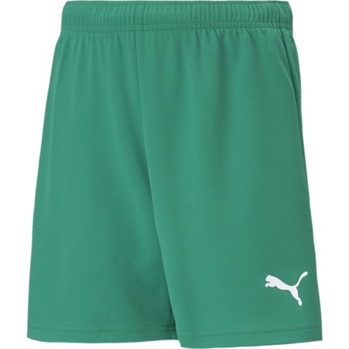 Детские шорты Puma Teamrise Short Jr зелёные 704943 05