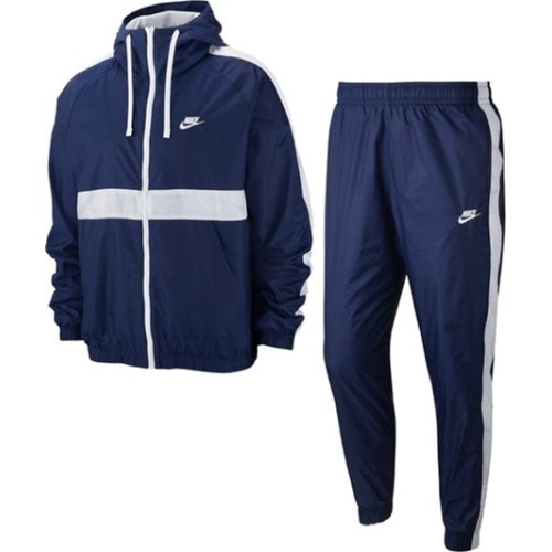 Nike vīriešu sporta tērps M NSW SCE Trk Suit HD Wvn Blue