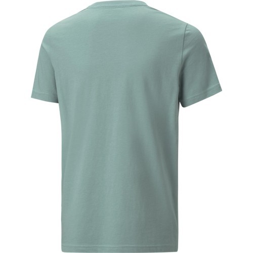 Puma Ess Logo Tee pusaudžu T-krekls, zaļš 586960 84