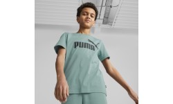 Puma Ess Logo Tee Junior T-Shirt Green 586960 84