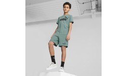 Puma Ess Logo Tee pusaudžu T-krekls, zaļš 586960 84