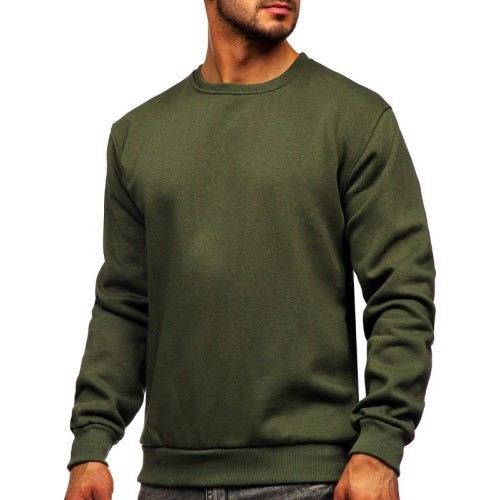 Мужская флисовая толстовка J.Style, хаки 2001-29