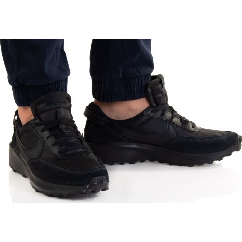 Мужские кроссовки Nike Waffle Debut, черные DH9522 002