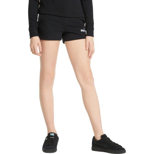 Шорты подростковые Puma Ess+ Shorts Tr G, чёрные, 846963 01