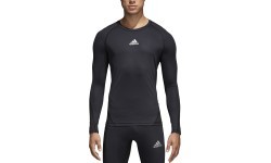 Adidas futbola krekls Alphaskin Sport LS Black CW9486
